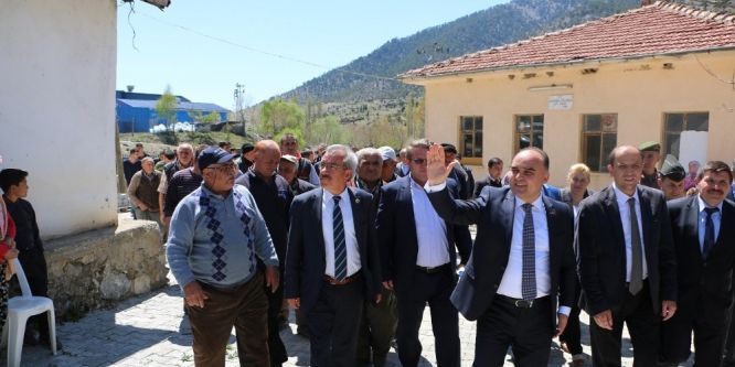 Vali Günaydın’dan köy ziyaretleri