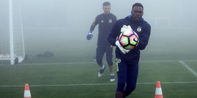 Kameni, Fenerbahçe ile ilk antrenmanına çıktı