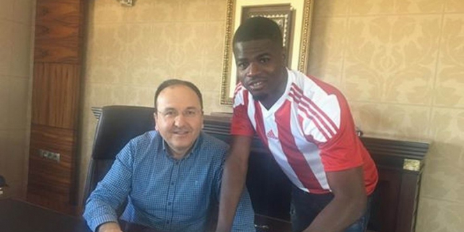 Sivasspor, Elderson ile 1 yıllık sözleşme imzaladı