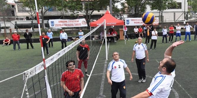 İtfaiyecilerin voleybol turnuvası