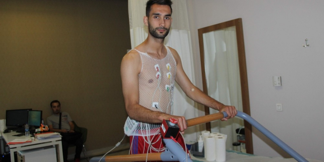 Karabükspor’da futbolcular sağlık kontrolünden geçti