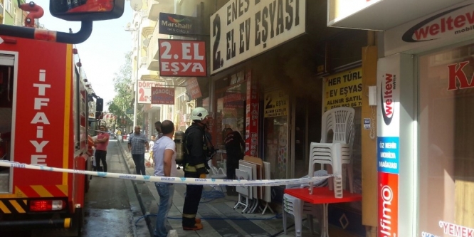 Malatya’da işyeri yangını korkuttu