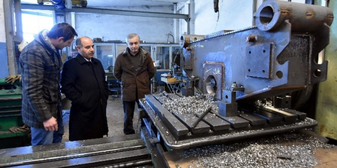 Vali Aktaş’tan sanayi sitelerine süpriz ziyaret