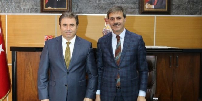 Emniyet Müdüründen Başkan Alemda’a ziyaret