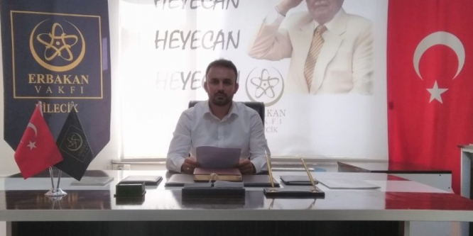 Erbakan Vakfı Bilecik Şubesi’nden Mescid-i Aksa açıklaması