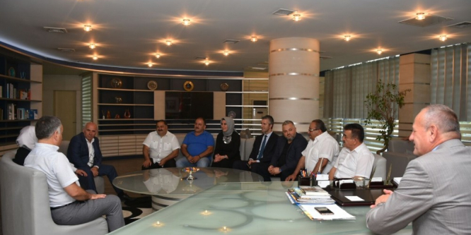 Oda heyetinden başkana ziyaret