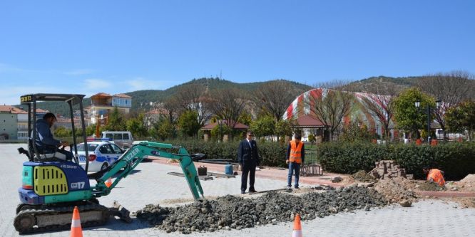 Korkuteli’de Mobese çalışması başladı