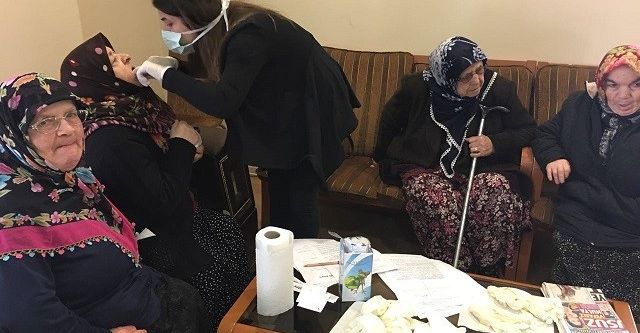 Yaşlılara ağız ve diş sağlığı hizmeti!