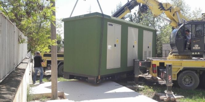 Tehlikeli trafo kaldırılıyor