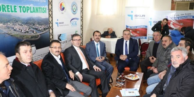 GTSO Görele’de iş dünyası ile buluştu