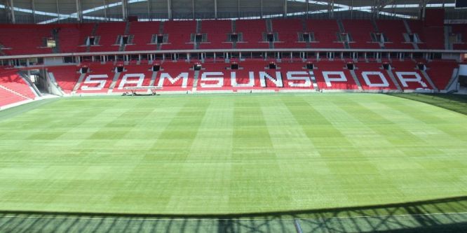 Samsunspor Stadı, 15 gün sonra hazır