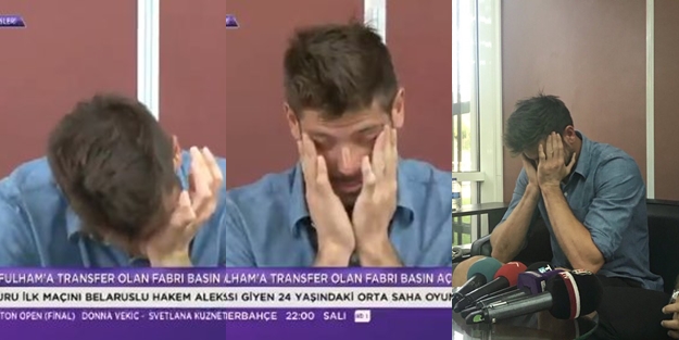 Fabri gözyaşlarıyla veda etti