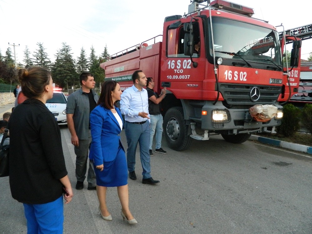 Fabrikada çıkan yangın korkuttu 