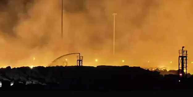 Fabrikadaki yangın 30 saattir devam ediyor