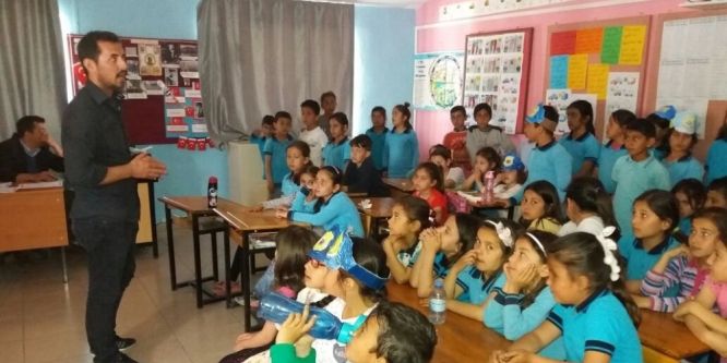 Miniklere trafik eğitimi verildi