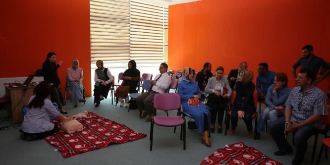 Darıca Belediyesi personeline ilk yardım eğitimi