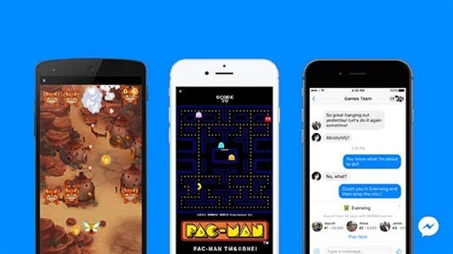 Facebook Messenger üzerinden karşılıklı oyun oynanabilecek