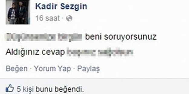 Facebook'a bu notu düştükten sonra öldü!