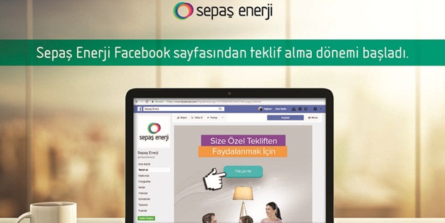 Facebook’tan teklif al, Sepaş Enerjili ol