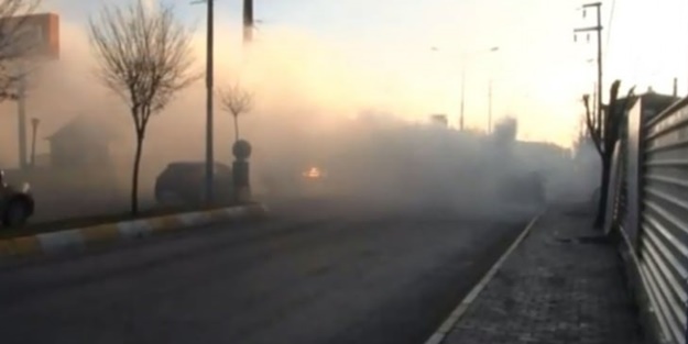 Faciadan dönüldü! Cadde trafiğe kapatıldı