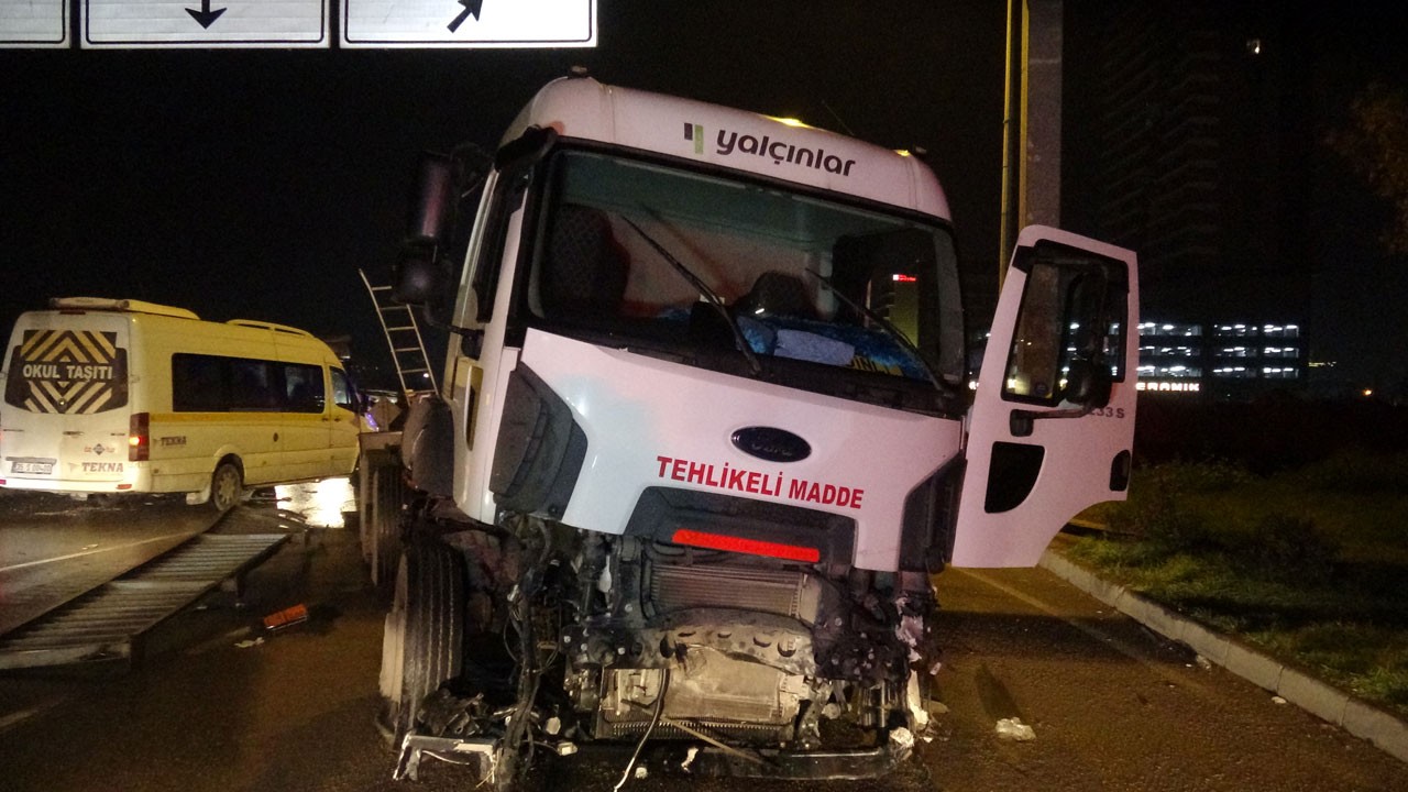 Faciadan dönüldü! Mazot yüklü tanker dehşeti