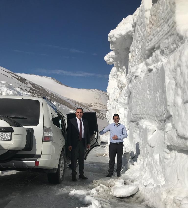 Facianın yaşandığı bölgede yol açma çalışmaları devam ediyor 