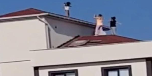 Faciaya davetiye çıkardılar! Küçük kızı çatıya çıkarıp...