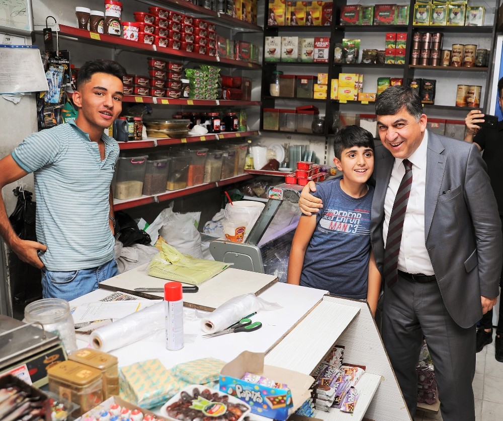 Fadıloğlu, Dülükbaba Mahallesi’ni ziyaret etti 
