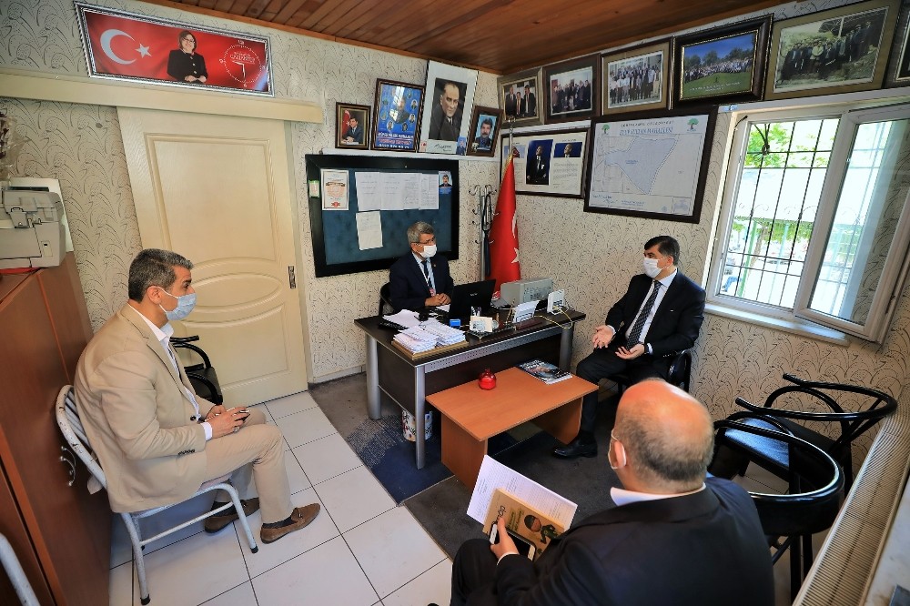 Fadıloğlu’ndan muhtarlara ziyaret 