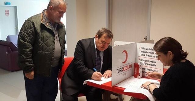 SGK ve Kızılay kan bağışı için buluştu