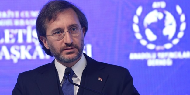 Fahrettin Altun: Büyük bir suça ortaklık yaptıklarının farkına varmalılar