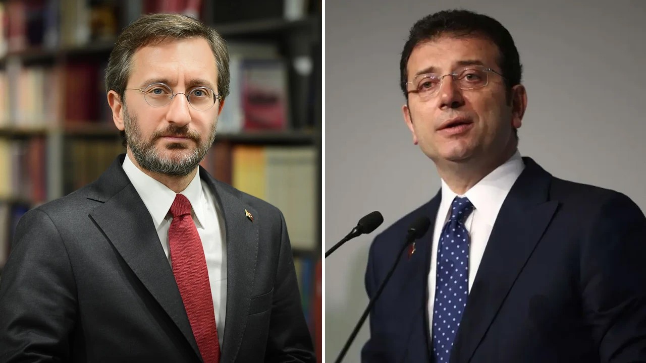 Fahrettin altun, İmamoğlu'nun amacını açıkladı