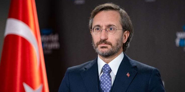 Fahrettin Altun'dan hain Can Dündar'a tek kelimelik cevap