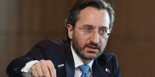 Fahrettin Altun'dan ırkçı Yunan sitesine sert tepki