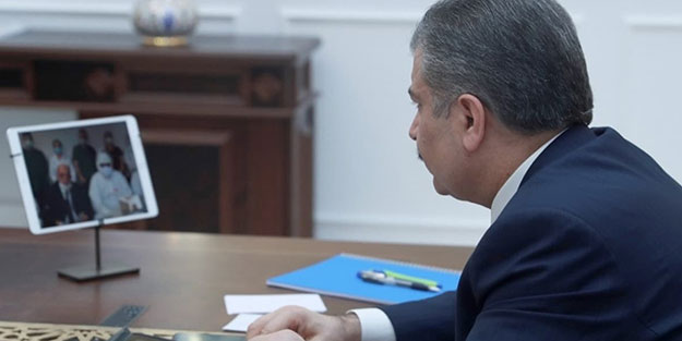 Fahrettin Koca kahramanlarla konuştu: Ne kadar zor olduğunu biliyorum