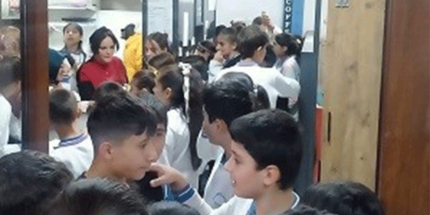 Faik Güngör Ortaokulu Gazze’ye sessiz kalmadı