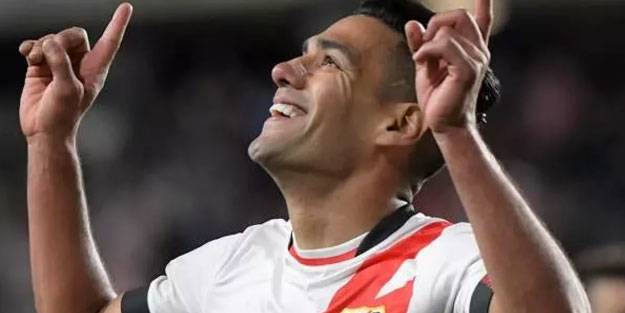 Falcao, Real Madrid'e de gol attı