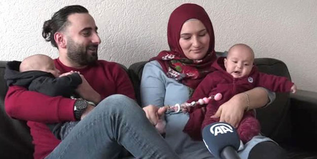 Fanatik taraftarın ikizlerine koyduğu isim şaşkına çevirdi