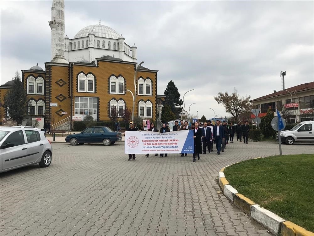 Farkındalığı arttırmak için yürüdüler 