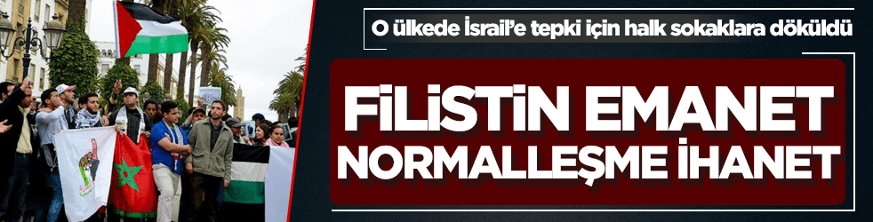 Fas halkı ayaklandı! 