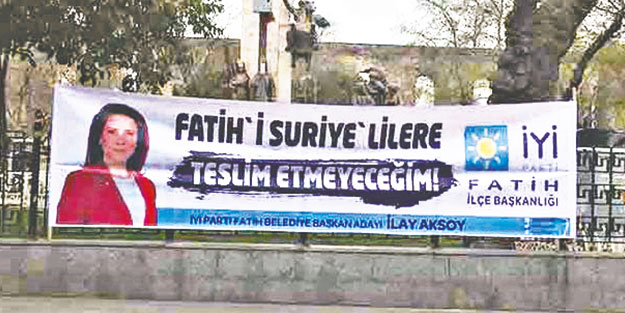 Faşist pankart yargıya taşınıyor