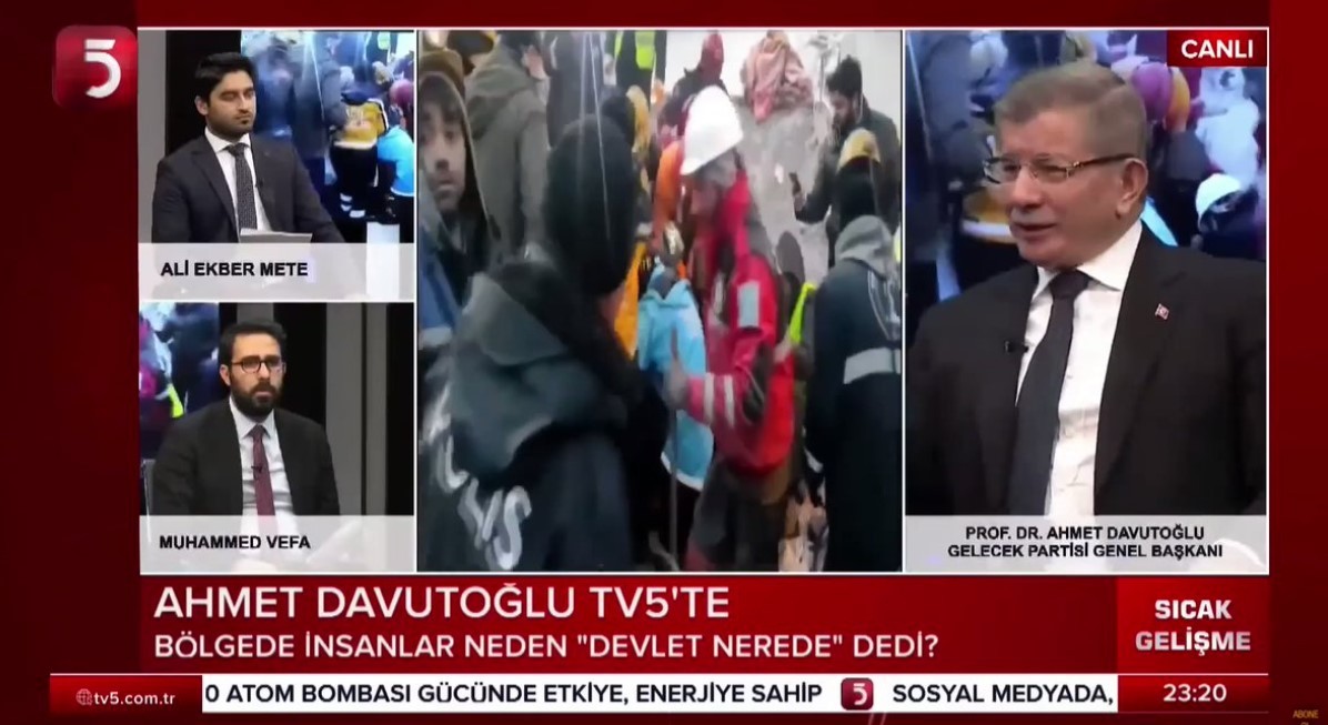 Faşist Ümit Özdağ’ın izinde! Davutoğlu’ndan akılalmaz iftira