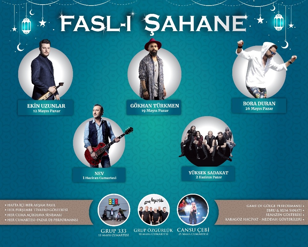 Fasl-ı Şahane etkinlikleri başlıyor 