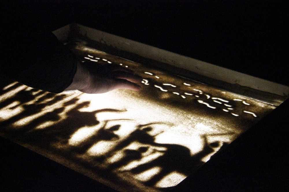 Fasl-ı Şahane’de kum sanatı gösterisi 