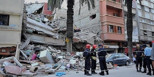 Fas'ta 3 bina çöktü: 4 ölü