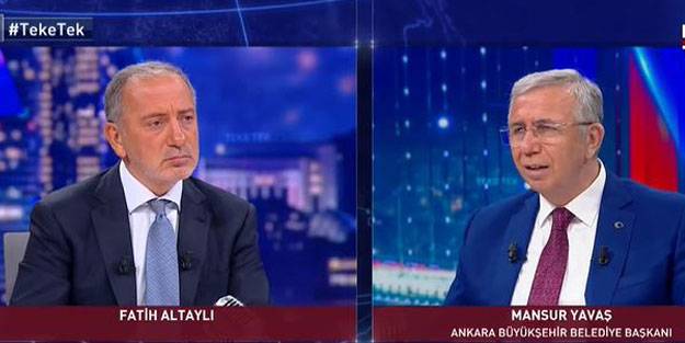 Fatih Altaylı Mansur Yavaş'ı bozdu: Projeler var ama gerçekleşen şey pek az