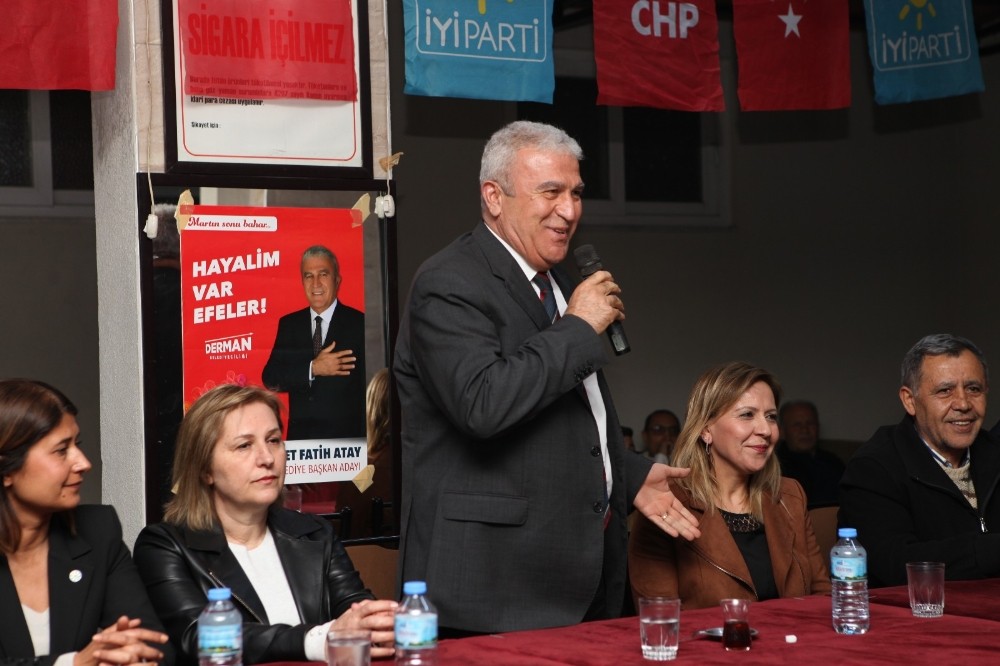 Fatih Atay, çalışmalarını Girne Mahallesinde sürdürdü