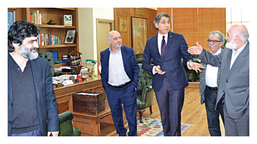 Fatih Belediyesi’nden nezaket ziyareti