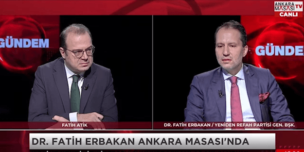 Fatih Erbakan: 2. tura kalırsa o ismi destekleyeceğiz