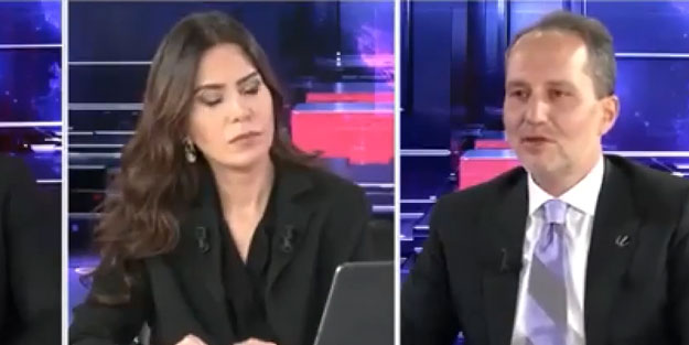 Fatih Erbakan, 'Türkiye şeriat ile yönetilsin istiyor musunuz?' sorusuna canlı yayında cevap verdi